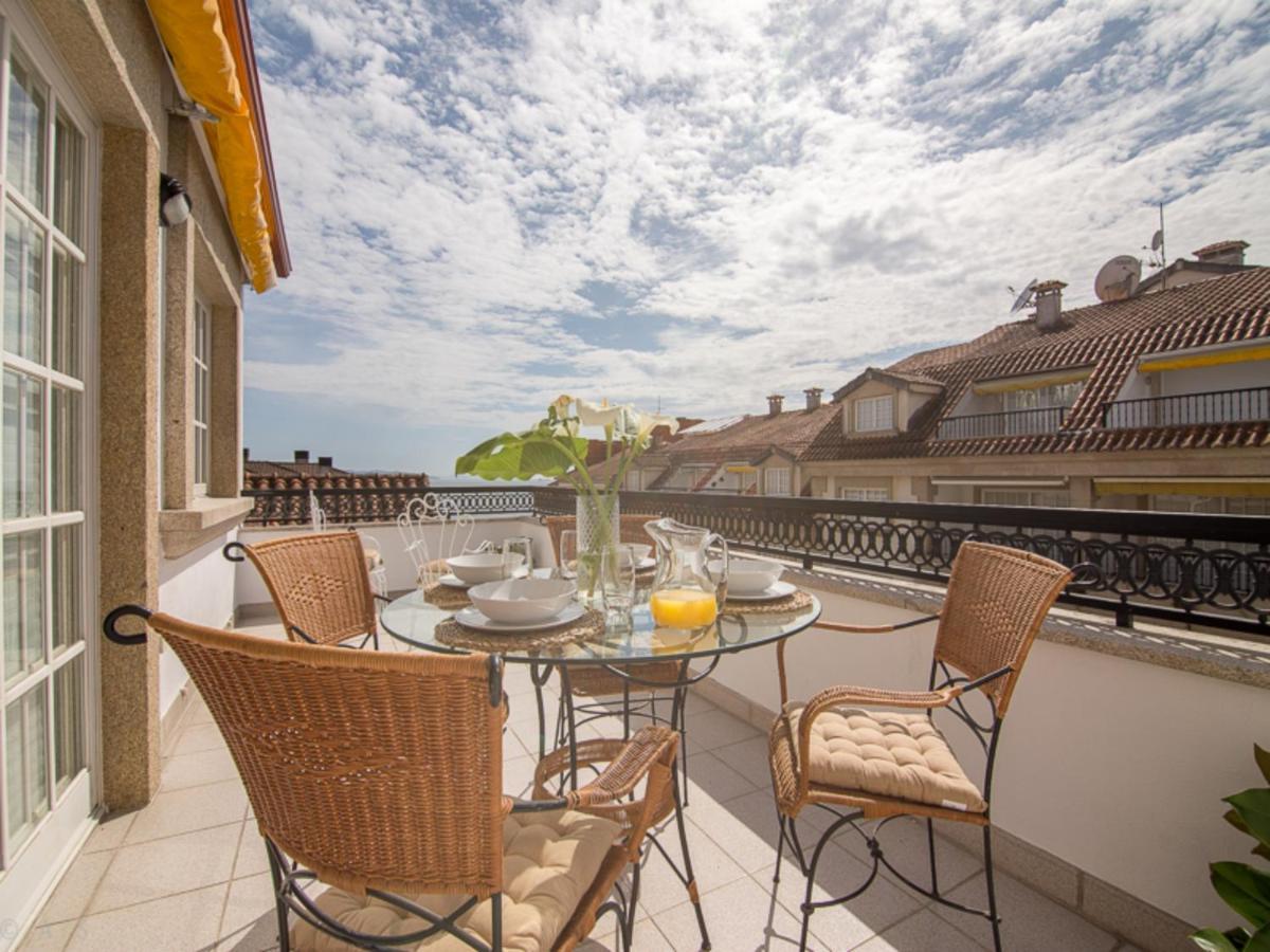 Desconectaengalicia Atico Vidal Rocha, Terraza Y Vistas Διαμέρισμα Sanxenxo Εξωτερικό φωτογραφία